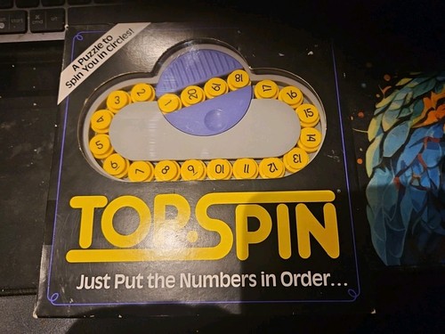 Top spin puzzle brain - spin,