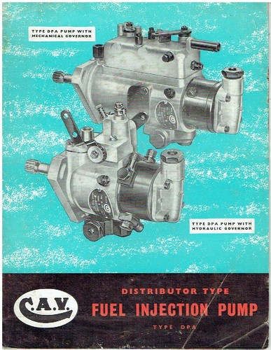 Cav type dpa diesel - type,