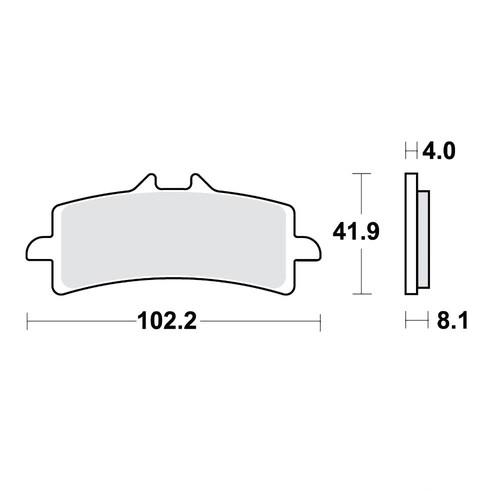 Trw carbon brake pads - brake, crq