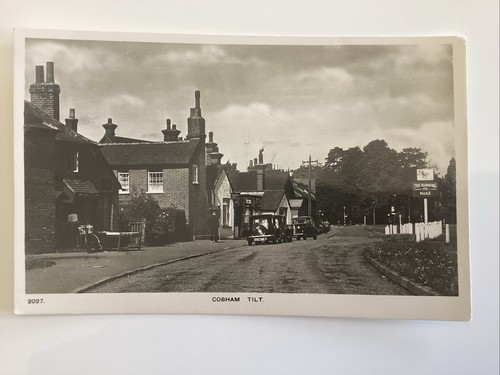 1950 photo postcard cobham - photo,
