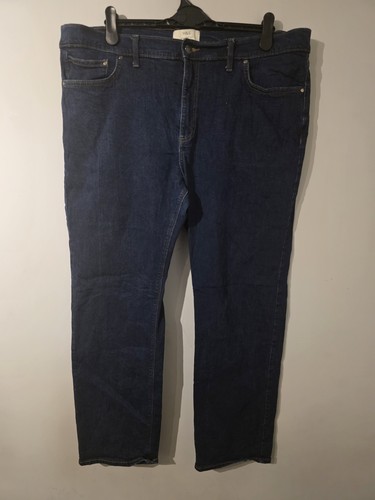 Men indigo straight fit - m&s,