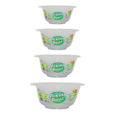 Plastic Mixing Bowls Clear