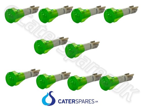 Pack 10mm round green - 10mm,