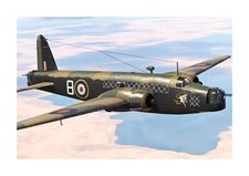 Wellington Bomber A4 printed poster WW2 with choice of frame