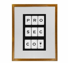 Prosecco Framed Print 40x50cm