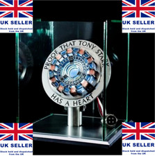 NEW MK2 Arc Reactor Touch Activated 1:1 Scale Iron Man Tony Stark Heart + STAND!