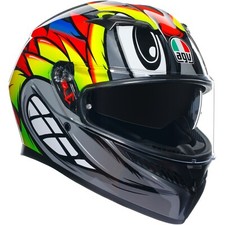 Agv Motorcycle Helmet K3 Birdy 2.0 E2206 Size XL Full Face Helmet with Sun Visor
