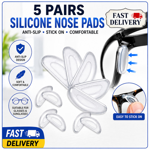 Pairs silicone nose pads - silicone,
