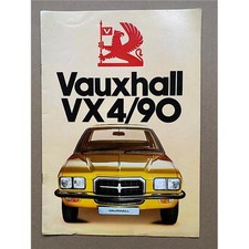 VAUXHALL VX4/90 BROCHURE 1974