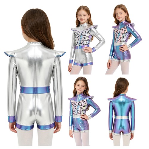 Girls alien costume stand - girls',