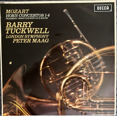 Mozart horn concerto sxl - concerto, lp