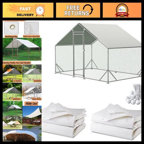 Waterproof chicken coop - coop, cover
