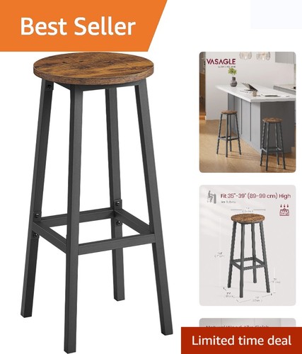 Bar stools set round - bar, 2,