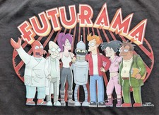 Futurama T Shirt Black Mens