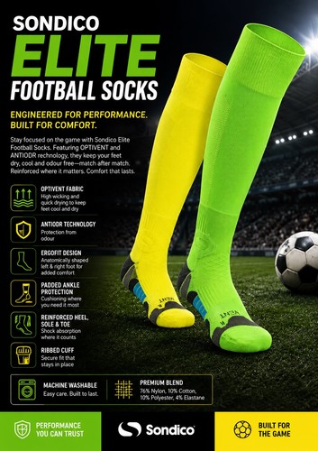 Football socks sondico elite - socks,
