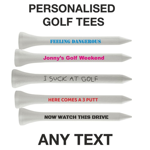 Custom golf tees printed - |,