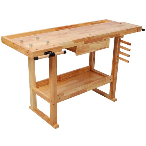 Wood workbench heavy duty - 55", workbench,