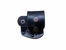 Leather Rigid Handcuff Holder 2" Loop TCH Hiatts Quickcuffs Speedcuffs BLTHCF03