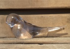 Glass Bird Figurine Ornament