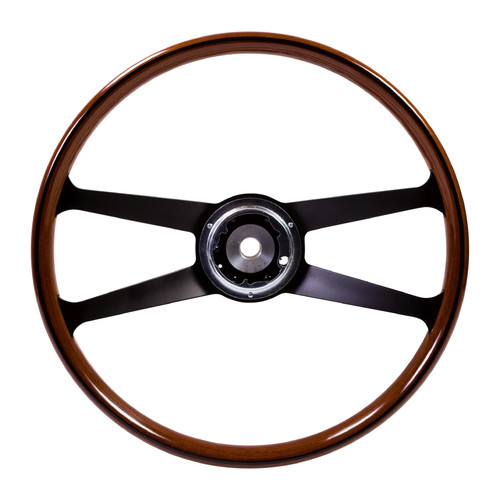 Ssp mahogany steering wheel - mahogany,