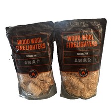 2 x Wood Wool Firelighters