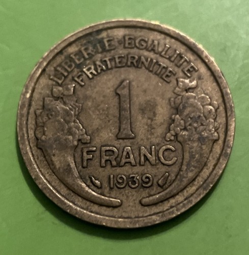 French 1 francs - francs, coin