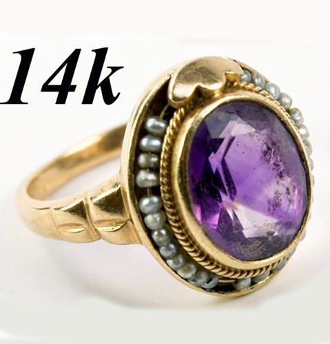 Antique edwardian 14k gold - 14k,