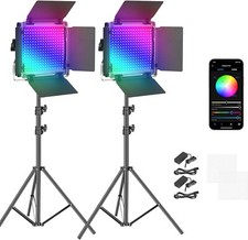 2 Pack 660 PRO RGB LED Video