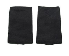 Epaulette Slider Plain Sold Pair Black  Epaulettes R1625