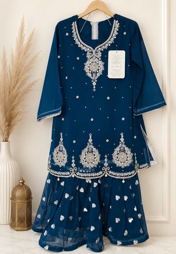 Girls children teal wedding - children,