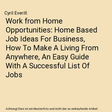 Work from Home Opportunities