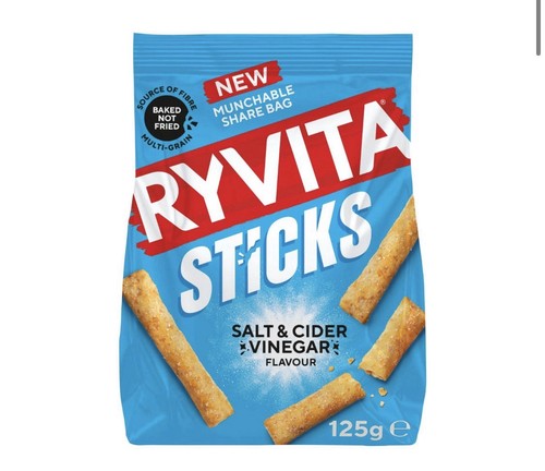 Ryvita 125g salt - ryvita,