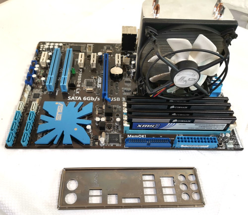 Asus p7p55d motherboard - lx,