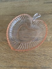 Vintage Pink Pressed Glass