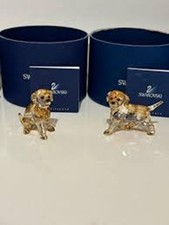 Swarovski Crystal "2 X GOLDEN