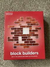 M&S Block Builders Board Game