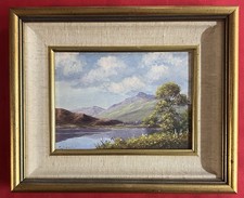 Original English Art Oil On