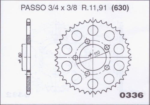 Rear sprocket for - rear, honda