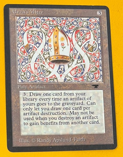 Mtg urza miter antiquities - miter,