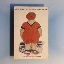 Comic Postcard 1921 Red