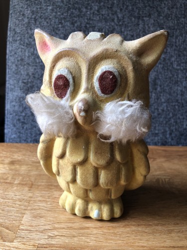 Vintage owl money box made - owl,