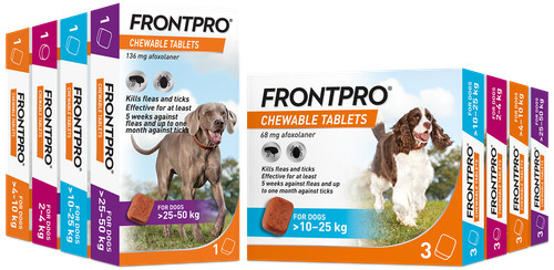 Frontpro flea and tick - and,