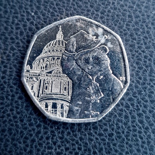 2019 paddington bear 50p - 2019, coin