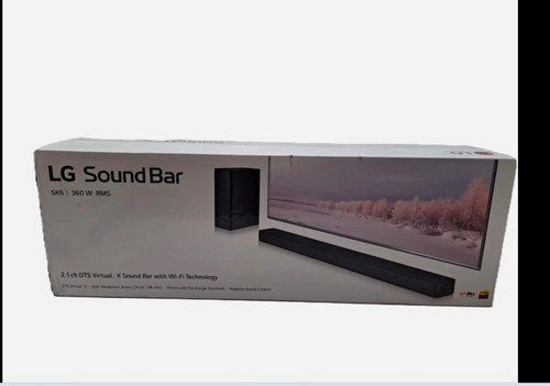 Sk6 1ch soundbar wireless - lg, 2.1ch