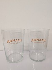 2 X Adnams Glasses (Gin, Beer
