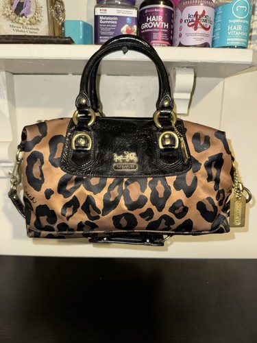 Coach madison ocelot leopard - madison,