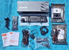 WOLFBOX 4K Dash Cam 12''