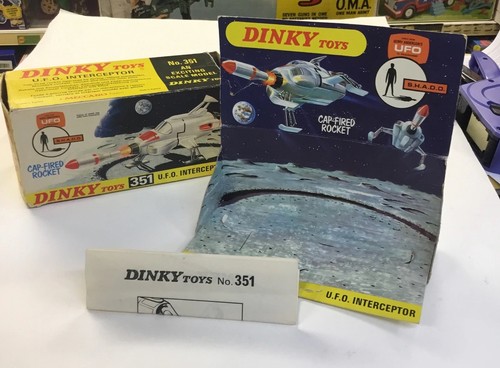 Dinky 351 ufo - dinky, interceptor