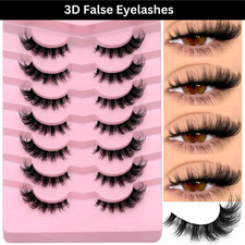 False Lashes  Natural Wispy