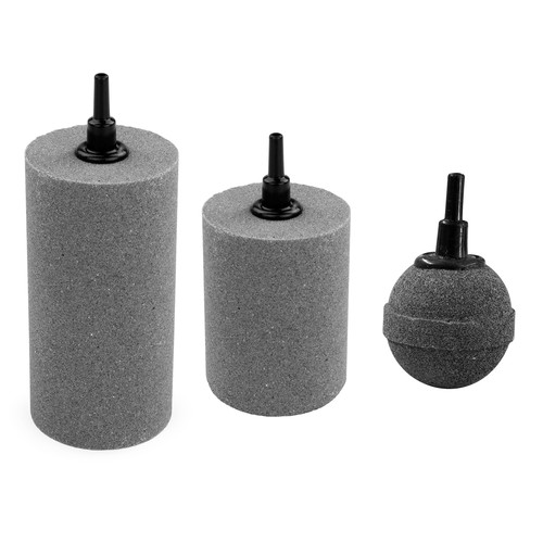 Air stones ball cylinder koi - stones,
